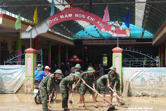 Thứ 2 (29/9), toàn bộ học sinh Nghệ An nghỉ học