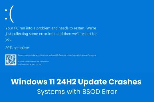 Microsoft xác nhận lỗi Windows 11 Update ảnh hưởng đến game thủ và hiệu suất máy tính