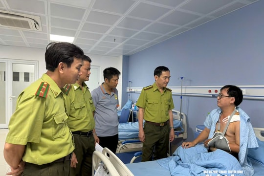 Kiểm lâm viên gặp nạn trên đường đi giúp dân khắc phục hậu quả sau lũ