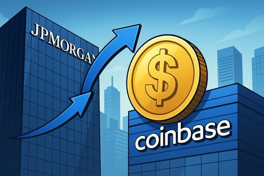JPMorgan hợp tác Coinbase mua crypto bằng thẻ tín dụng từ 2025