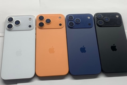 Bảng màu mới của iPhone 17: Thêm màu cam nổi bật đến xanh nhạt tinh tế