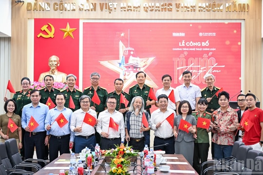 Bật mí những thông tin hấp dẫn về chương trình nghệ thuật chính luận 'Tổ quốc trong tim'