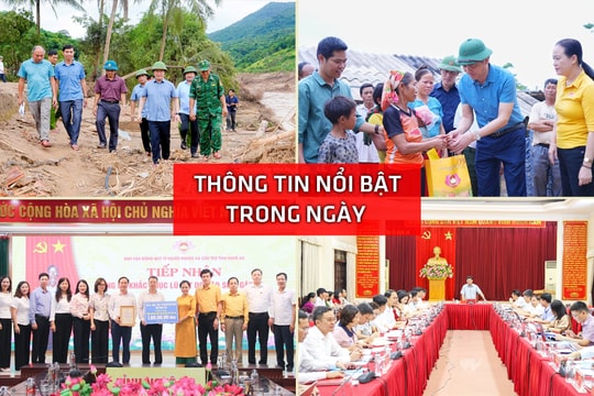 Nghệ An: Thông tin nổi bật ngày 1/8