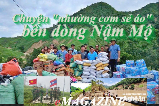 Chuyện 'nhường cơm sẻ áo' bên dòng Nậm Mộ