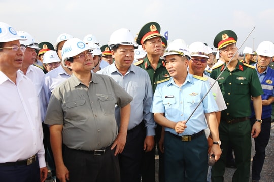 Lần thứ 8 kiểm tra sân bay Long Thành, Thủ tướng yêu cầu cơ bản hoàn thành vào 19/12