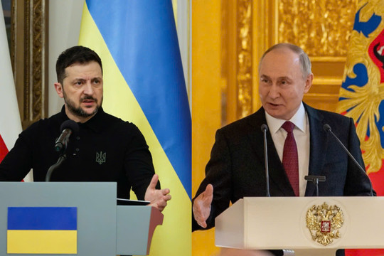 Ông Zelensky tuyên bố sẽ chỉ đàm phán với ông Putin