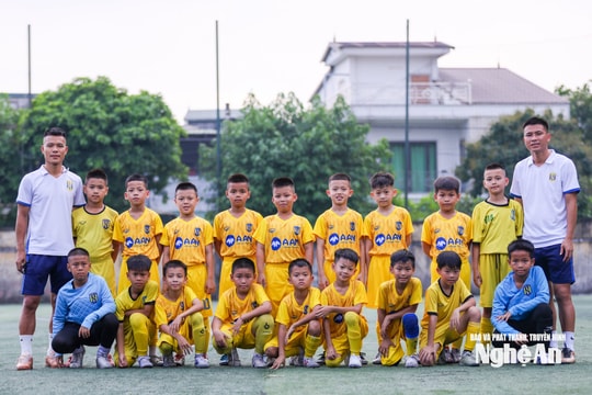 U9 Sông Lam Nghệ An vào bảng đấu 'dễ thở' tại Giải U9 toàn quốc 2025