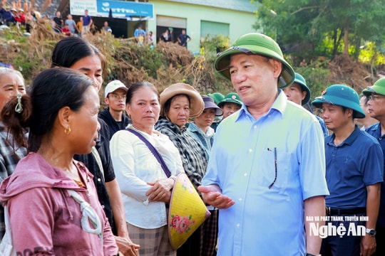 Chính phủ tiếp tục hỗ trợ khẩn cấp 200 tỷ đồng cho Nghệ An khắc phục hậu quả mưa lũ