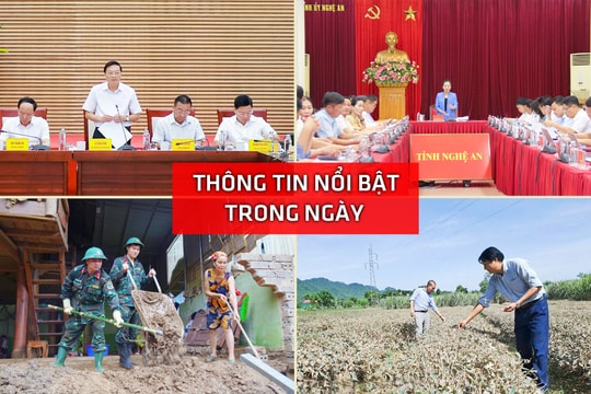 Nghệ An: Thông tin nổi bật ngày 5/8