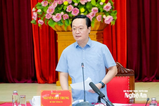 Nghệ An phấn đấu khởi động 3 khu tái định cư Dự án đường sắt tốc độ cao Bắc - Nam vào ngày 19/8/2025