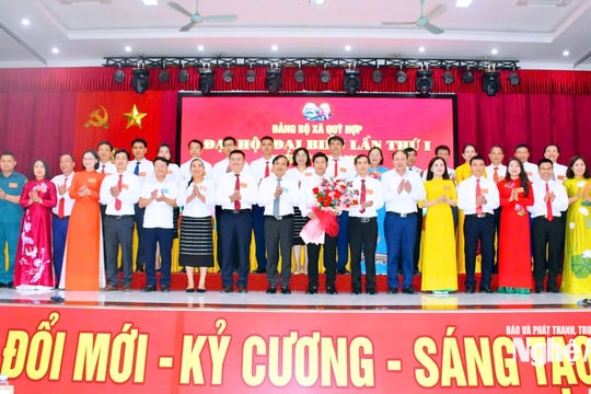 Đại hội đại biểu Đảng bộ xã Quỳ Hợp lần thứ I, nhiệm kỳ 2025 - 2030