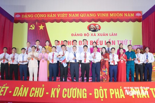 Đảng bộ xã Xuân Lâm tổ chức Đại hội lần thứ nhất, nhiệm kỳ 2025 - 2030