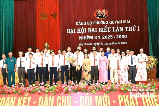 Đảng bộ phường Quỳnh Mai đại hội lần thứ nhất, nhiệm kỳ 2025 - 2030