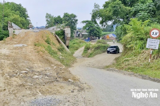 Cầu Khe Đá dở dang, người dân Tiên Đồng bất an trước mùa mưa lũ