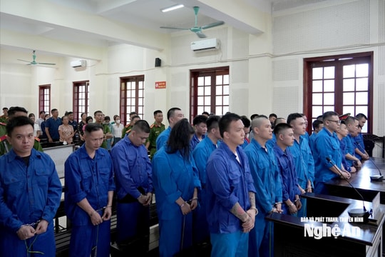 Nghệ An xét xử 37 bị cáo trong đường dây lừa đảo công nghệ cao từ Campuchia, thao túng tâm lý nạn nhân chiếm đoạt gần 9 tỷ đồng