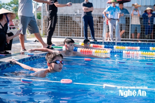 Giải vô địch Bơi các câu lạc bộ tỉnh Nghệ An 2025 sẽ diễn ra từ ngày 13 đến 17/8
