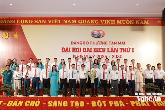 Phấn đấu xây dựng Tân Mai trở thành phường khá của cả nước