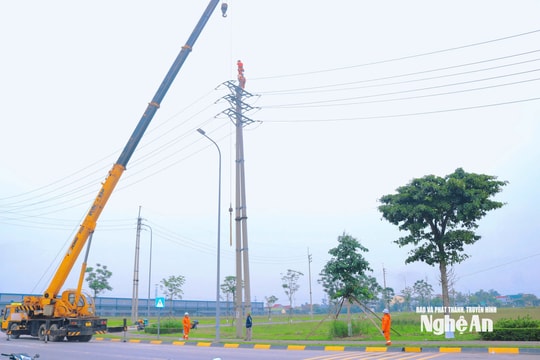 Công ty Điện lực Nghệ An cam kết cung cấp điện an toàn, ổn định, liên tục cho Khu công nghiệp VSIP và các doanh nghiệp FDI