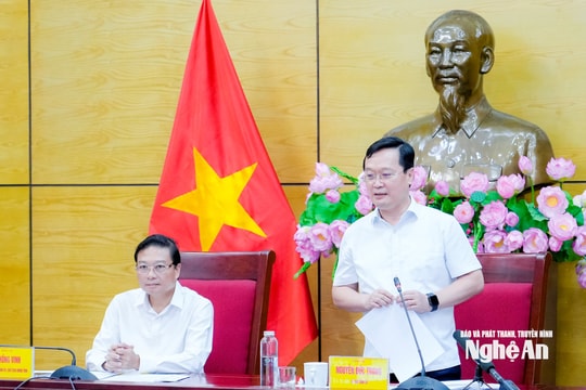 Bí thư Tỉnh ủy Nghệ An: Chủ động khắc phục khó khăn, nỗ lực vươn lên, đảm bảo chính quyền 2 cấp hoạt động thông suốt, hiệu quả