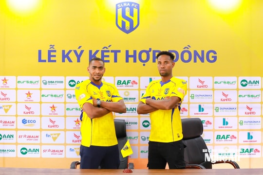 Sông Lam Nghệ An ký hợp đồng với 2 cựu tuyển thủ quốc gia của Trinidad và Tobago