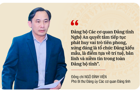 Nâng tầm công tác tham mưu chiến lược của Đảng bộ Các cơ quan Đảng tỉnh