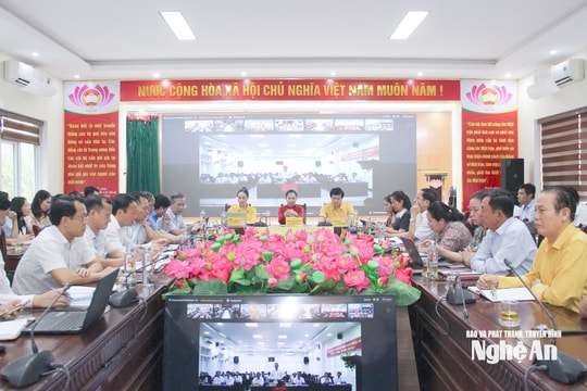 Ban Thường trực Ủy ban Trung ương MTTQ Việt Nam tổ chức hội nghị trực tuyến toàn quốc lắng nghe, giải quyết các khó khăn, vướng mắc trong sắp xếp, tinh gọn tổ chức bộ máy