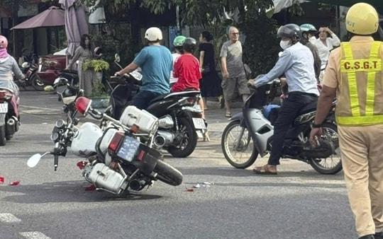 Khống chế người đàn ông gây tai nạn bỏ trốn rồi tấn công CSGT