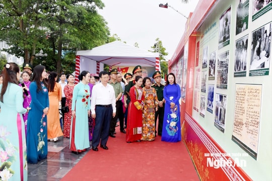 Nghệ An khai mạc trưng bày chuyên đề "Việt Nam - Hồ Chí Minh: Từ mùa Thu độc lập đến kỷ nguyên vươn mình"