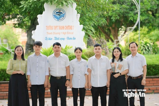 3 học sinh Trường THPT Thanh Chương 1 và hành trình tỏa sáng trong mùa thi