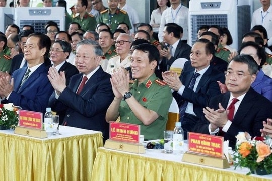 Tổng Bí thư dự Lễ khánh thành công trình trụ sở Bộ Công an