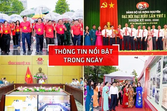 Nghệ An: Thông tin nổi bật ngày 16/8