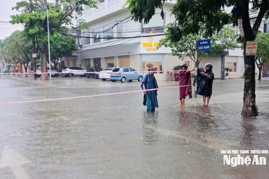 Nghệ An chủ động ứng phó với mưa lớn, lũ quét và sạt lở đất