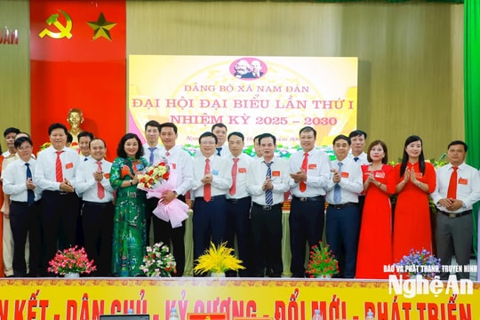 Xã Nam Đàn đặt mục tiêu đạt chuẩn nông thôn mới kiểu mẫu về cảnh quan môi trường