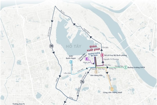 8 vị trí vàng cần đến sớm để xem diễu binh, diễu hành A80