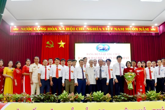 Đại hội đại biểu Đảng bộ xã Quảng Châu lần thứ I, nhiệm kỳ 2025 – 2030