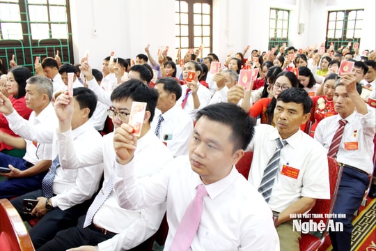 Đảng bộ các xã Châu Lộc, Quỳnh Tam tổ chức Đại hội nhiệm kỳ 2025 - 2030