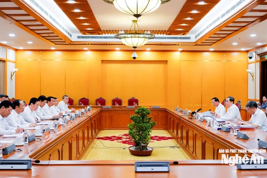 Bộ Chính trị duyệt Đại hội đại biểu Đảng bộ tỉnh Nghệ An lần thứ XX, nhiệm kỳ 2025 - 2030