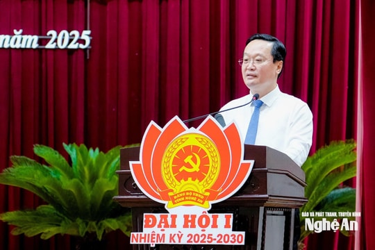 Đảng bộ UBND tỉnh Nghệ An phải là trung tâm của sự đổi mới, nơi khơi nguồn của những tư duy đột phá