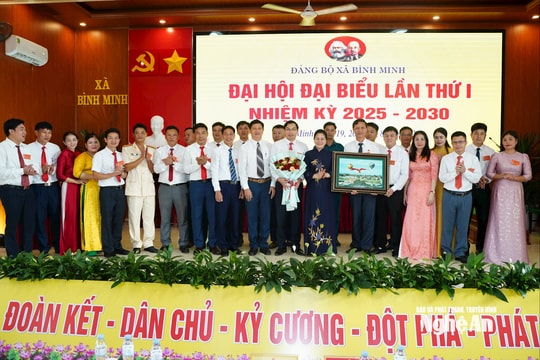Đảng bộ xã Bình Minh tổ chức Đại hội đại biểu lần thứ I, nhiệm kỳ 2025-2030