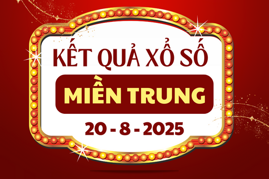 Trực tiếp XSMT 20/8 - Kết quả xổ số Đà Nẵng, Khánh Hòa hôm nay 20/8/2025