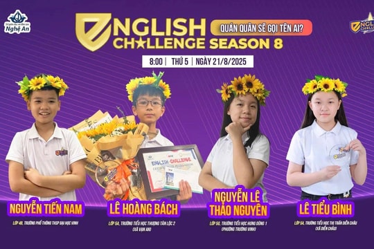 [Trực tiếp] Chung kết English Challenge mùa 8