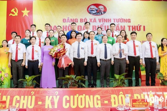 Đảng bộ xã Vĩnh Tường tổ chức thành công Đại hội đại biểu lần thứ I, nhiệm kỳ 2025 - 2030