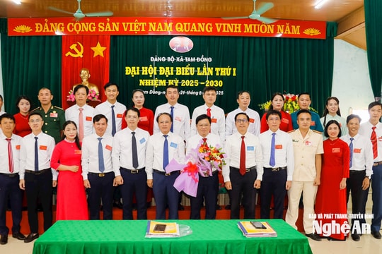 Phấn đấu xây dựng xã Tam Đồng (Nghệ An) đạt chuẩn nông thôn mới kiểu mẫu