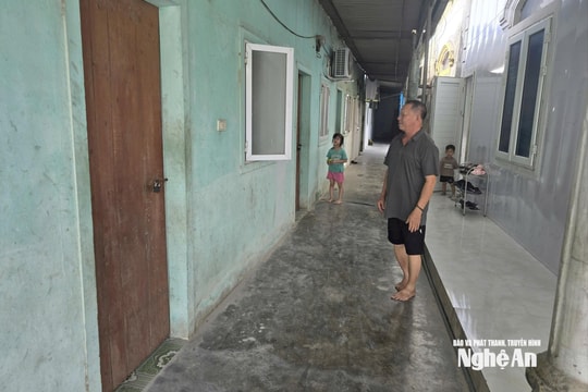 Hàng trăm dãy trọ công nhân ở Nghệ An vắng khách