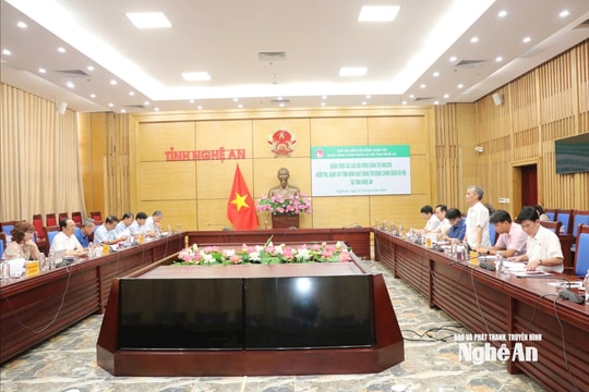 Kiểm tra, giám sát việc triển khai hoạt động tín dụng chính sách tại Nghệ An