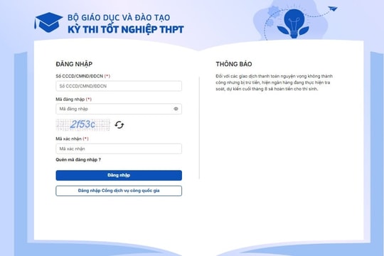 Link tra cứu điểm chuẩn đại học 2025