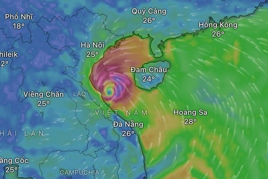 Áp thấp nhiệt đới vào Biển Đông trong hôm nay và có thể mạnh thành bão