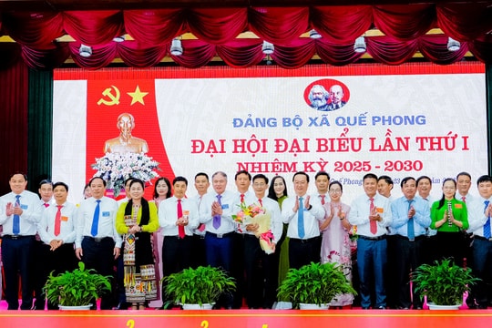 Đại hội Đại biểu Đảng bộ xã Quế Phong lần thứ I, nhiệm kỳ 2025 - 2030