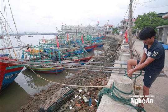 Ứng phó bão số 5, Nghệ An cấm biển từ 5 giờ ngày 24/8/2025