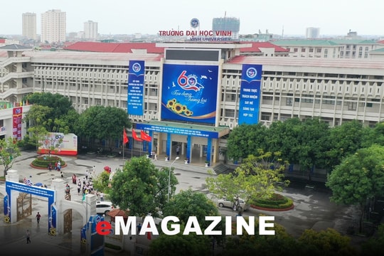 Chào mừng Đại hội đại biểu Đảng bộ Trường Đại học Vinh lần thứ XXXIII (nhiệm kỳ 2025 - 2030)